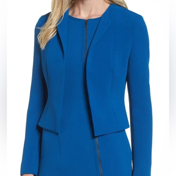 Hugo Boss Women's Vibrant Blue Blazer - Picture 2 of 9